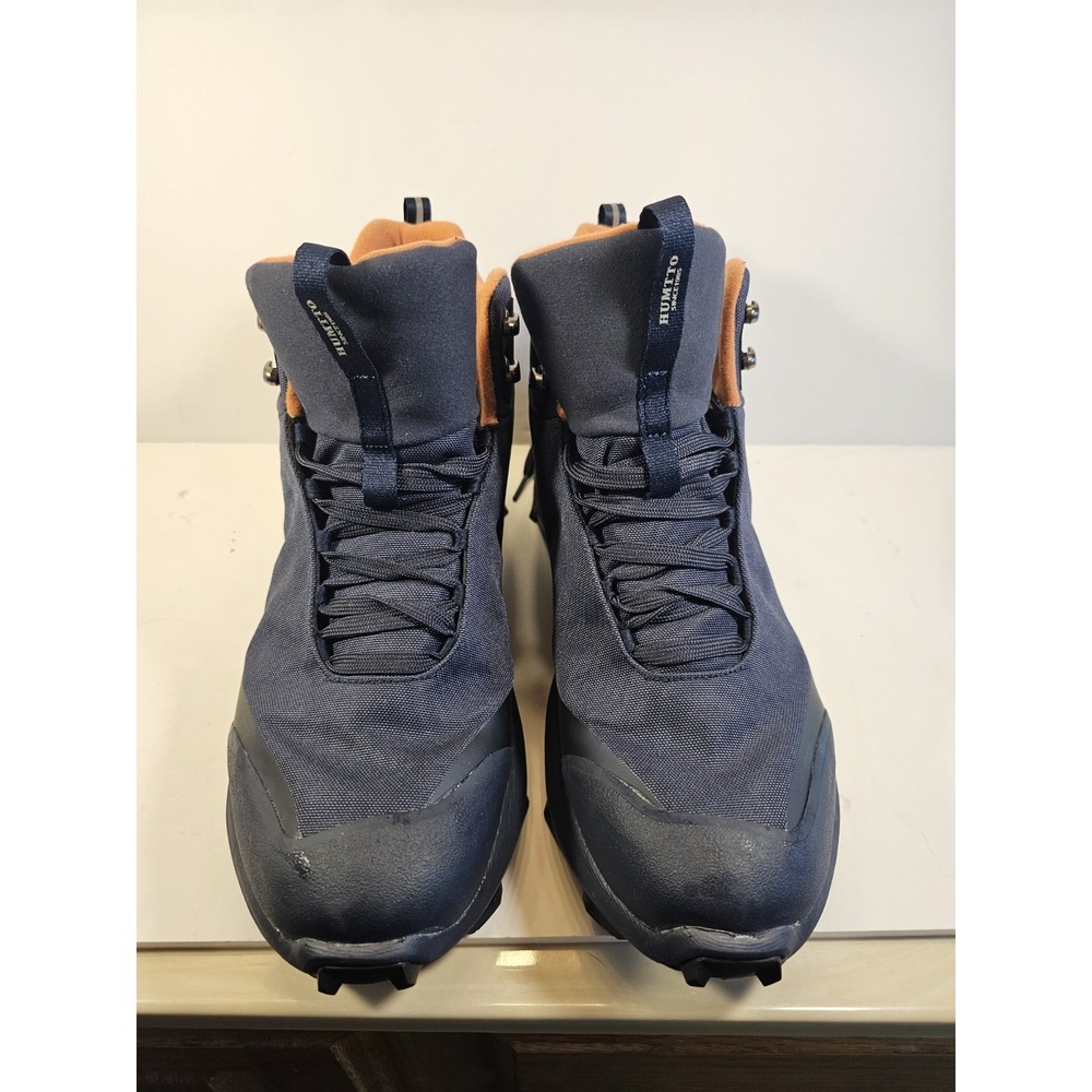 HUMTTO Mens All-Terrain Waterproof Hiking Boots Outdoor Series Navy Blue Sz 11.5